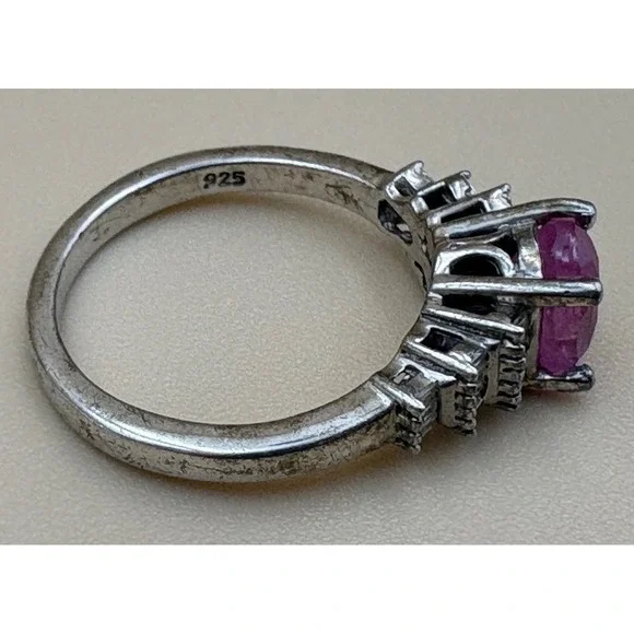 Lot of 5 Designer .925 Sterling Silver Rings & Pendant - STS Jewels & D'Joy - Picture 11 of 16